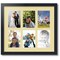 ArtToFrames Collage Photo Picture Frame with 6 - 5x7 inch Openings, Framed in Black with Over 62 Mat Color Options and Plexi Glass (CSM-3926-2041)